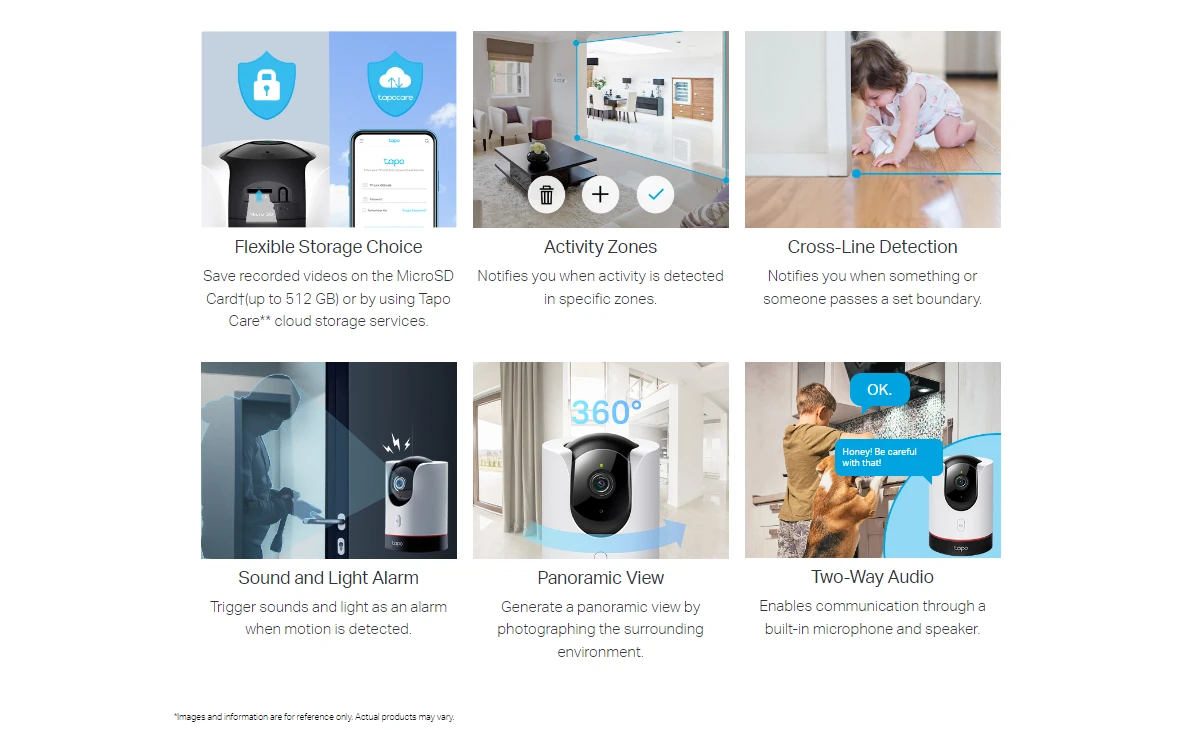 TP-Link Tapo C225 Pan Tilt AI Home Security Wi-Fi Camera