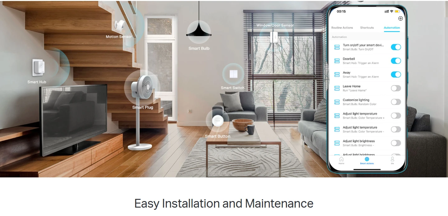 TP-Link Tapo S210 Smart Light Switch, 1-Gang 1-Way